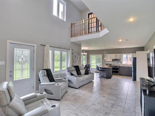 Overall view - 116 Rue Juteau, Val-D'Or, QC - Indoor Photo Showing Living Room