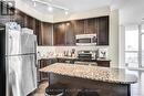 2407 - 225 Webb Drive, Mississauga, ON  - Indoor Photo Showing Kitchen With Upgraded Kitchen 