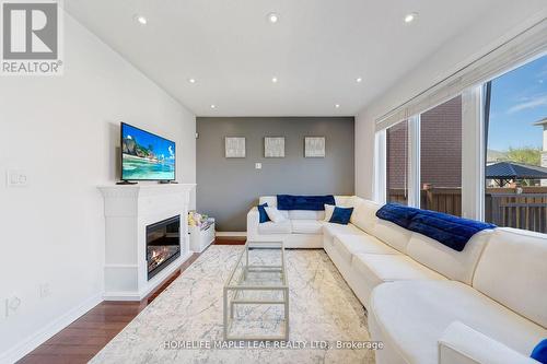 39 Snapdragon Square, Brampton, ON - Indoor With Fireplace