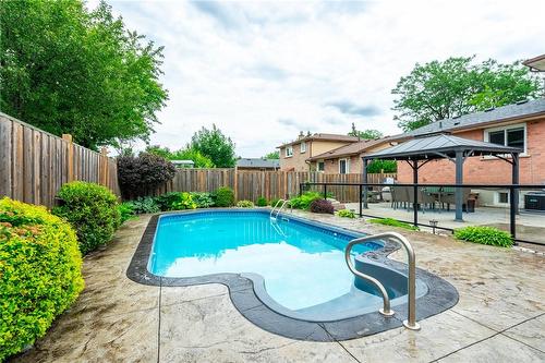 238 Clifton Downs Road, Hamilton, ON - Outdoor With In Ground Pool With Deck Patio Veranda With Backyard
