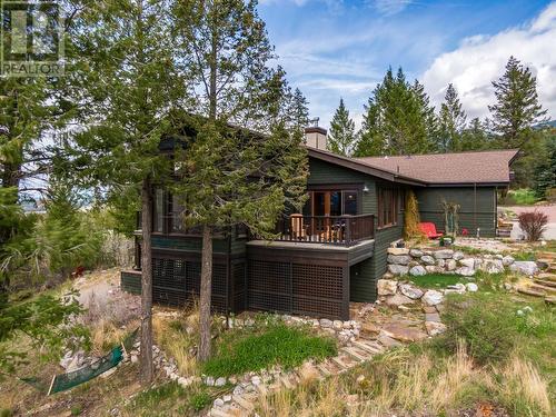 5383 Geary Creek Road, Fairmont Hot Springs, BC - Outdoor With Deck Patio Veranda