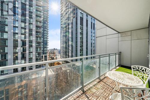 1601 - 21 Widmer Street, Toronto, ON - Outdoor With Balcony With Exterior