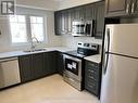 100 - 1000 Asleton Boulevard, Milton, ON  - Indoor Photo Showing Kitchen With Stainless Steel Kitchen With Double Sink 