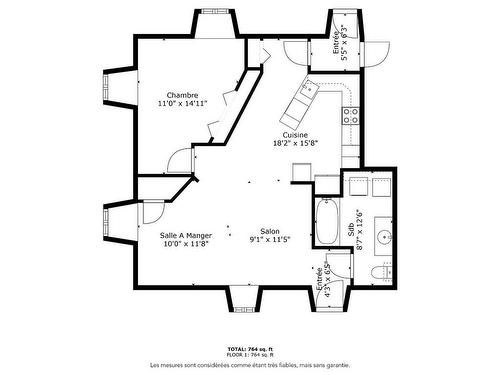 Plan (croquis) - 338  - 342 Rue St-Eustache, Saint-Eustache, QC - Other