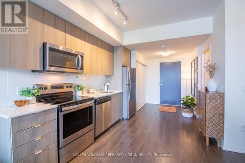 503 - 3237 Bayview Avenue, Toronto, ON - Indoor Photo Showing Kitchen With Stainless Steel Kitchen