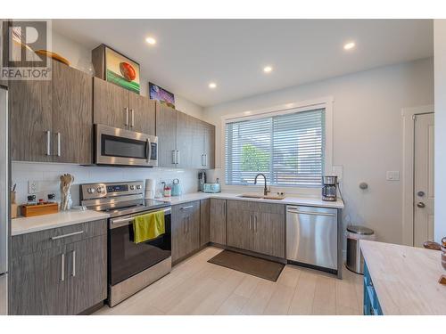 76 Roy Avenue Unit# 104, Penticton, BC - Indoor Photo Showing Kitchen With Stainless Steel Kitchen With Double Sink