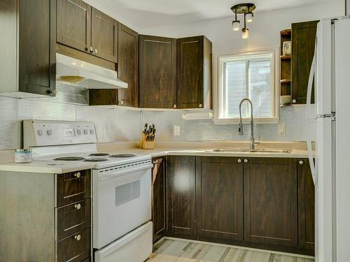 Kitchen - 117  - 119 Rue Brière, Saint-Jérôme, QC - Indoor Photo Showing Kitchen With Double Sink