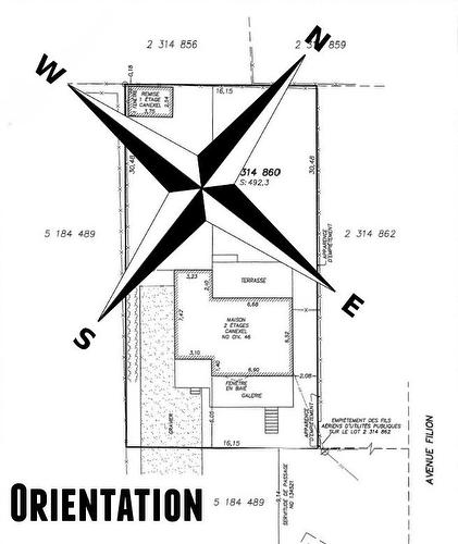 Plan (croquis) - 104 Av. Desjardins, Saint-Sauveur, QC - Other