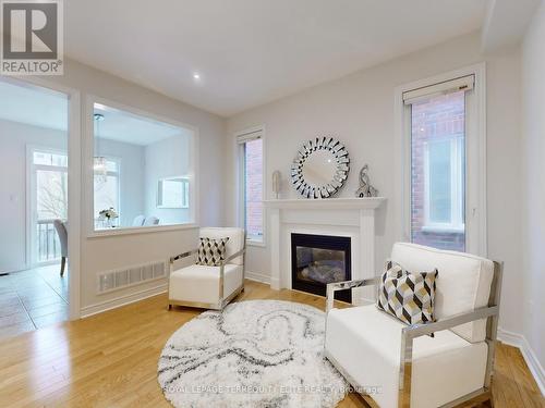 65 Princess Diana Drive, Markham, ON - Indoor Photo Showing Living Room With Fireplace