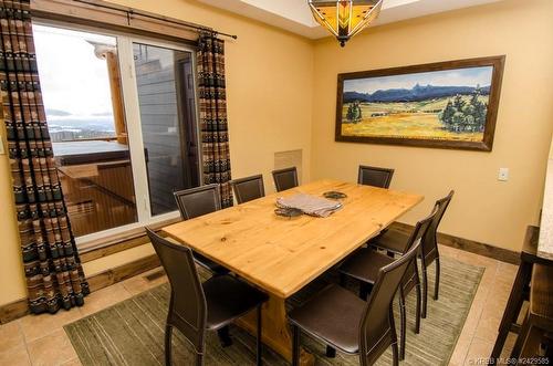 G6-B - 1351 Gerry Sorensen Way, Kimberley, BC - Indoor Photo Showing Dining Room