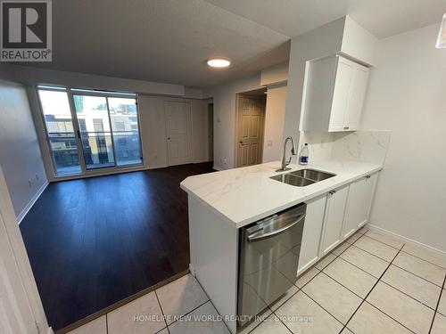 3005 - 155 Beecroft Road, Toronto, ON - Indoor Photo Showing Kitchen With Double Sink