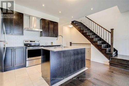 100 Christine Elliot Avenue, Whitby, ON - Indoor Photo Showing Kitchen With Stainless Steel Kitchen With Upgraded Kitchen