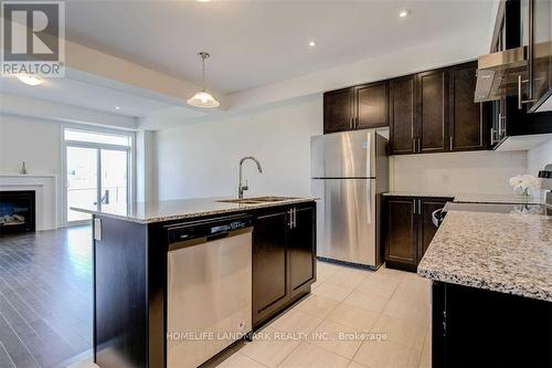 100 Christine Elliot Avenue, Whitby, ON - Indoor Photo Showing Kitchen With Stainless Steel Kitchen