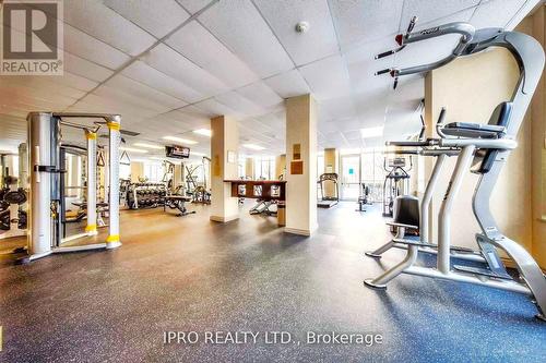 2212 - 156 Enfield Place N, Mississauga, ON - Indoor Photo Showing Gym Room