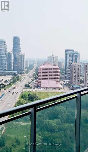 2501 - 220 Burnhamthorpe Road, Mississauga, ON - Outdoor With View