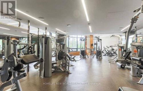 3317 - 5 Sheppard Avenue E, Toronto, ON - Indoor Photo Showing Gym Room