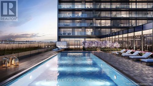 1605 - 1245 Dupont Street, Toronto, ON - Outdoor With In Ground Pool