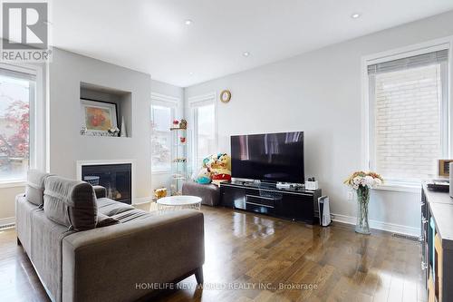 50 Amos Lehman Way, Whitchurch-Stouffville (Stouffville), ON - Indoor Photo Showing Living Room With Fireplace