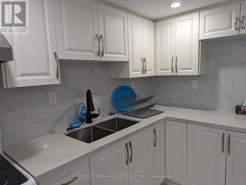 Lower - 13 Rockport Crescent, Richmond Hill, ON - Indoor Photo Showing Kitchen With Double Sink