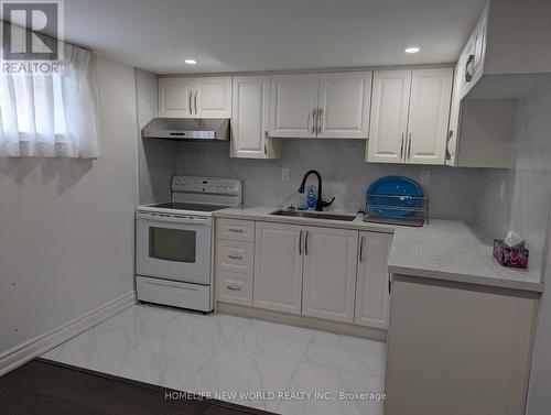 Lower - 13 Rockport Crescent, Richmond Hill, ON - Indoor Photo Showing Kitchen With Double Sink