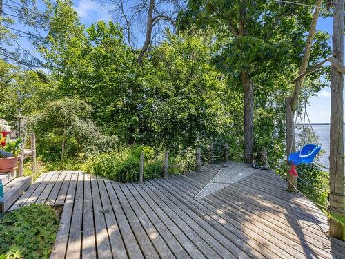 Backyard - 4053 Route 344, Saint-Placide, QC - Outdoor With Deck Patio Veranda