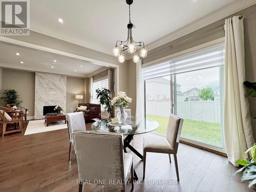 80 Portage Avenue, Richmond Hill, ON - Indoor Photo Showing Dining Room With Fireplace