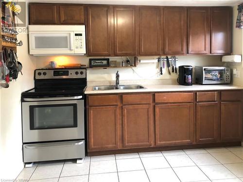 480 Secord Street, Espanola, ON - Indoor Photo Showing Kitchen With Double Sink