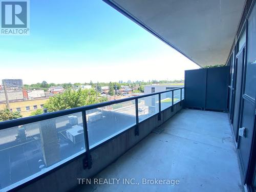320 - 1603 Eglinton Avenue W, Toronto, ON - Outdoor With Balcony With View With Exterior