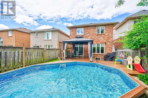 2056 Shady Glen Road, Oakville, ON - Outdoor With Above Ground Pool With Deck Patio Veranda With Exterior