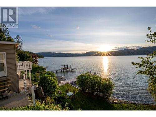 5841 Cosens Bay Road, Coldstream, BC - Outdoor With Body Of Water With View