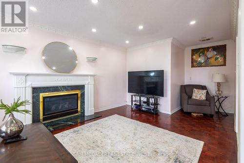 218 Mapes Avenue, Vaughan, ON - Indoor Photo Showing Living Room With Fireplace