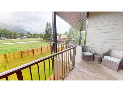 1221 Mcleod Avenue, Fernie, BC - Outdoor With Deck Patio Veranda With Exterior