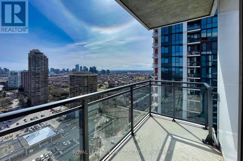 Ph2204 - 55 Eglinton Avenue W, Mississauga (Hurontario), ON - Outdoor With Balcony With View With Exterior