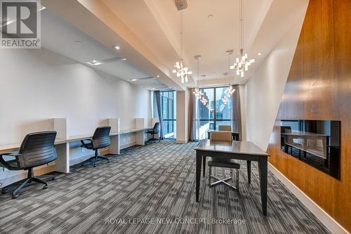 Ph2204 - 55 Eglinton Avenue W, Mississauga (Hurontario), ON - Indoor With Fireplace