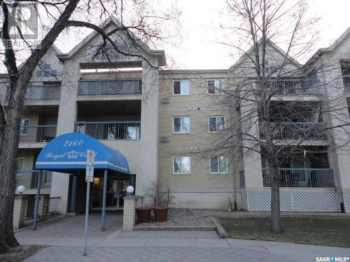 104 2160 Cornwall Street, Regina, SK - Outdoor With Balcony