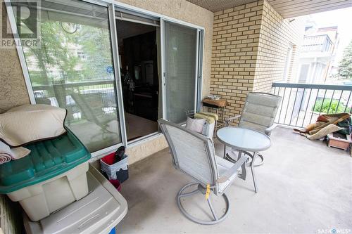 104 2160 Cornwall Street, Regina, SK - Outdoor With Deck Patio Veranda With Exterior