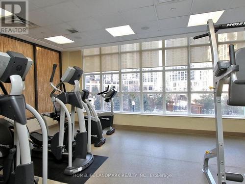 1323 - 500 Doris Avenue, Toronto, ON - Indoor Photo Showing Gym Room