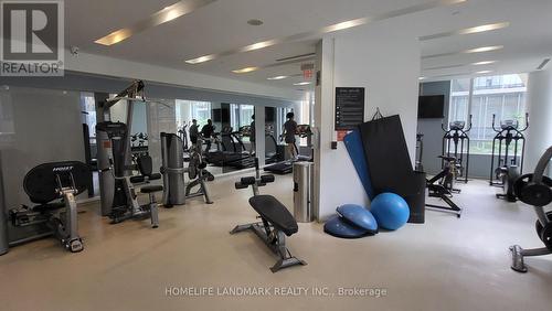 3503 - 45 Charles Street E, Toronto, ON - Indoor Photo Showing Gym Room