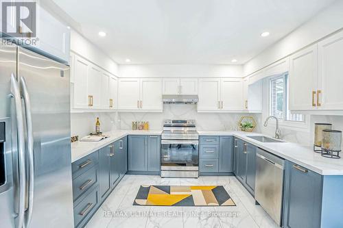 34 Eaglestone Road, Toronto, ON - Indoor Photo Showing Kitchen With Upgraded Kitchen