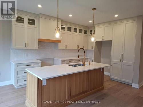 42 St Augustine Drive, Whitby, ON - Indoor Photo Showing Kitchen With Double Sink