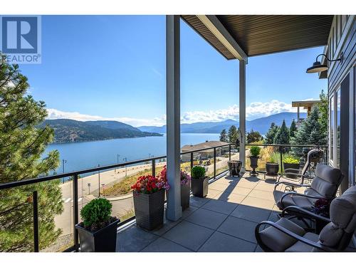 8812 Oxford Road, Vernon, BC - Outdoor With Body Of Water With Deck Patio Veranda With View With Exterior