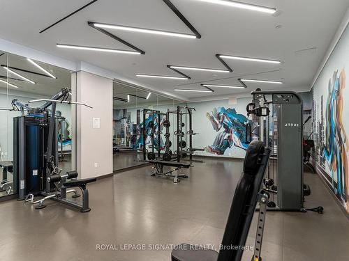 813-34 Tubman Ave, Toronto, ON - Indoor Photo Showing Gym Room