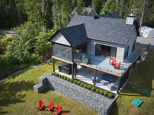 Vue d'ensemble - 2374 Route 125 N., Saint-Donat, QC - Outdoor With Deck Patio Veranda