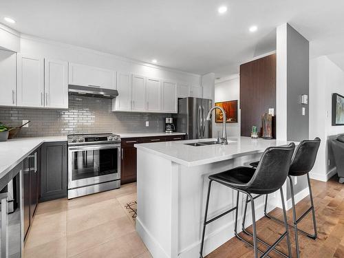 Kitchen - 845  - 851 Rue Du Cardinal-Léger, Magog, QC - Indoor Photo Showing Kitchen With Double Sink With Upgraded Kitchen