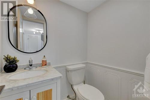 2pc Bath with Heated Floors - 82 Gladecrest Court, Ottawa, ON - Indoor Photo Showing Bathroom