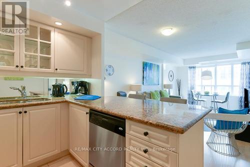 1413 - 140 Simcoe Street, Toronto, ON - Indoor Photo Showing Kitchen With Double Sink