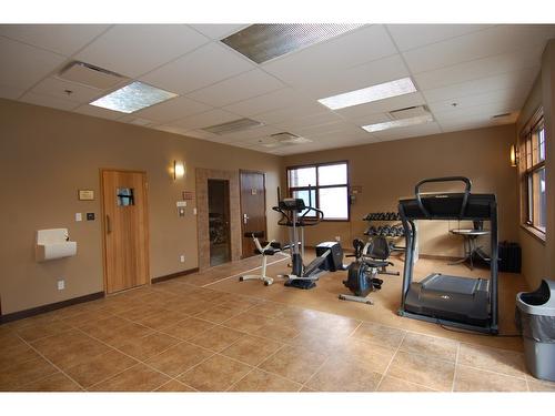 111 - 1545 Kicking Horse Trail, Golden, BC - Indoor Photo Showing Gym Room