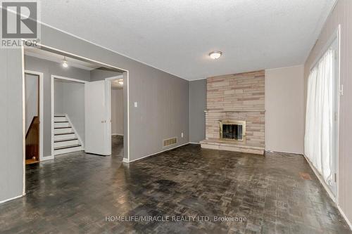 22 Major Oaks Drive, Brampton, ON - Indoor Photo Showing Other Room With Fireplace