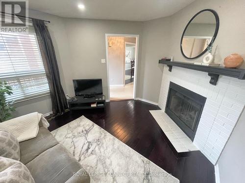 1632 Fairfield Crescent, Pickering, ON - Indoor Photo Showing Living Room With Fireplace