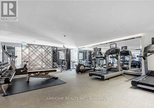408 - 150 Sabina Drive, Oakville, ON - Indoor Photo Showing Gym Room